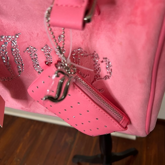 Juicy Couture Pink‎ Satchel Bag Sparkly Design - Picture 5 of 10